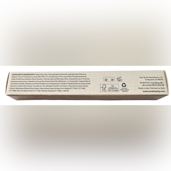 NIB RARE BEAUTY POSITIVE LIGHT Eclaircissant Contour Des Yeux Light Medium 4ml - Picture 3 of 7